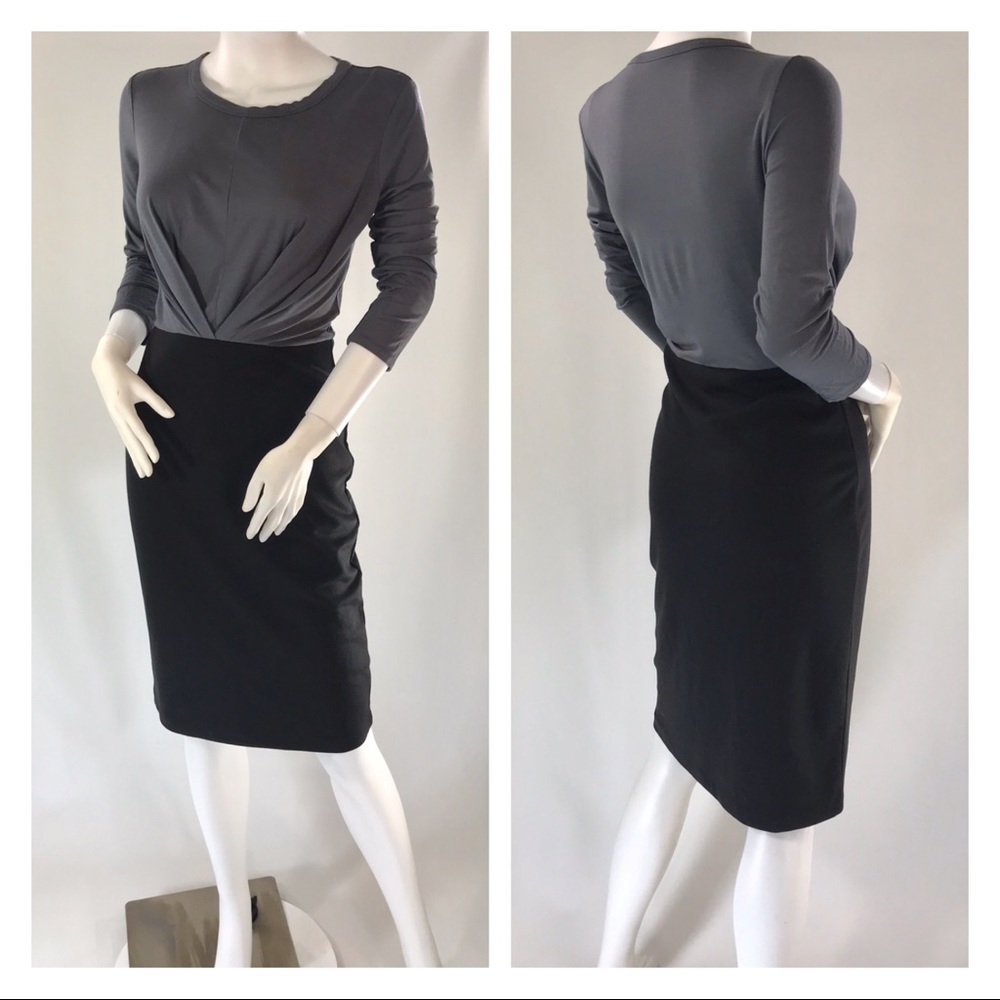 Kenneth Cole New York Gray & Black  Dress Size XS
